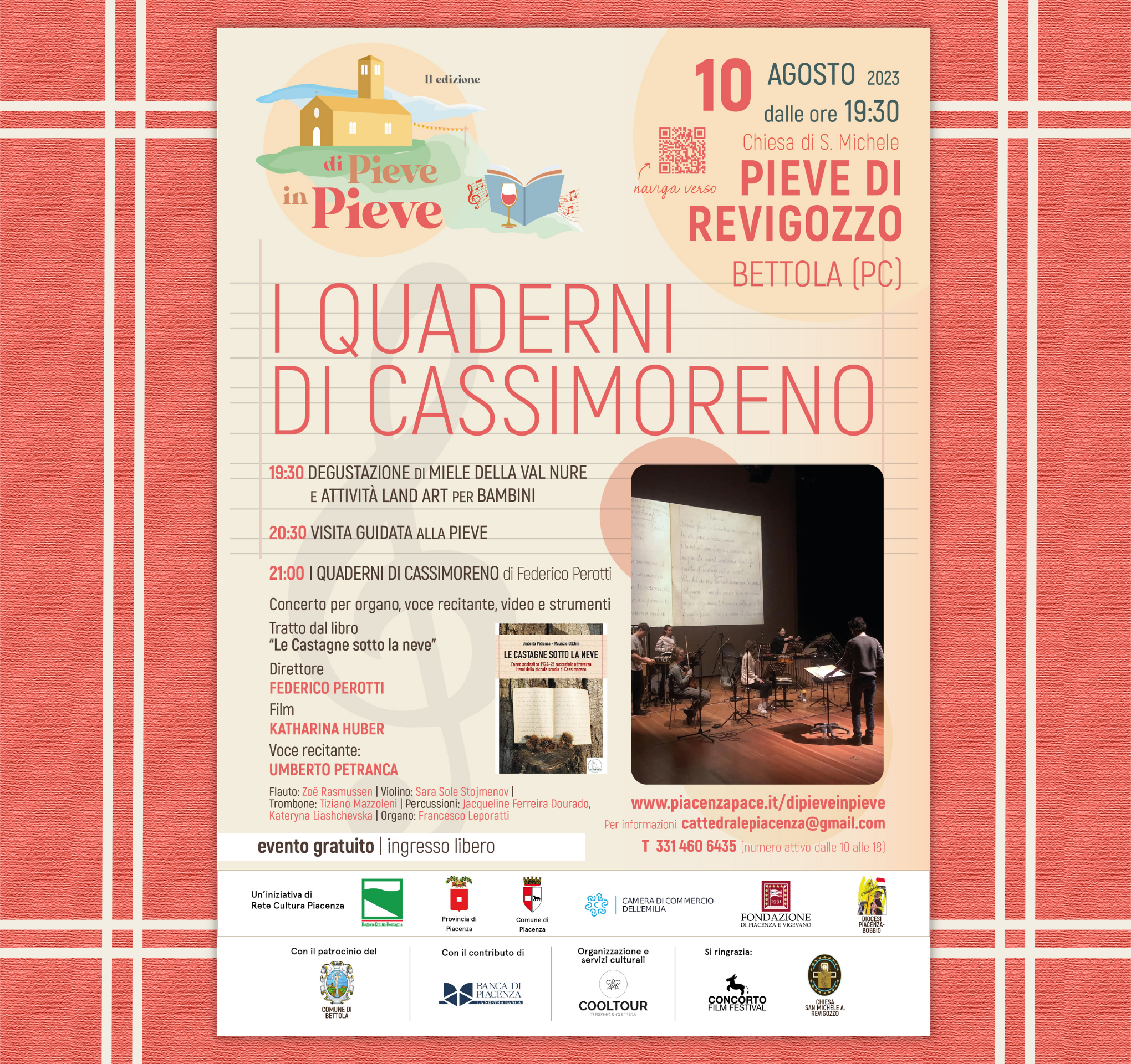 Evento: "I Quaderni di Cassimoreno" - Pieve di Revigozzo